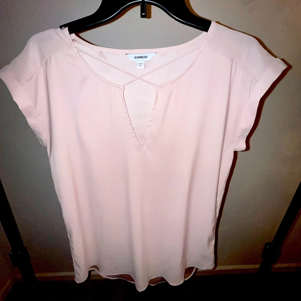 Light pink blouse